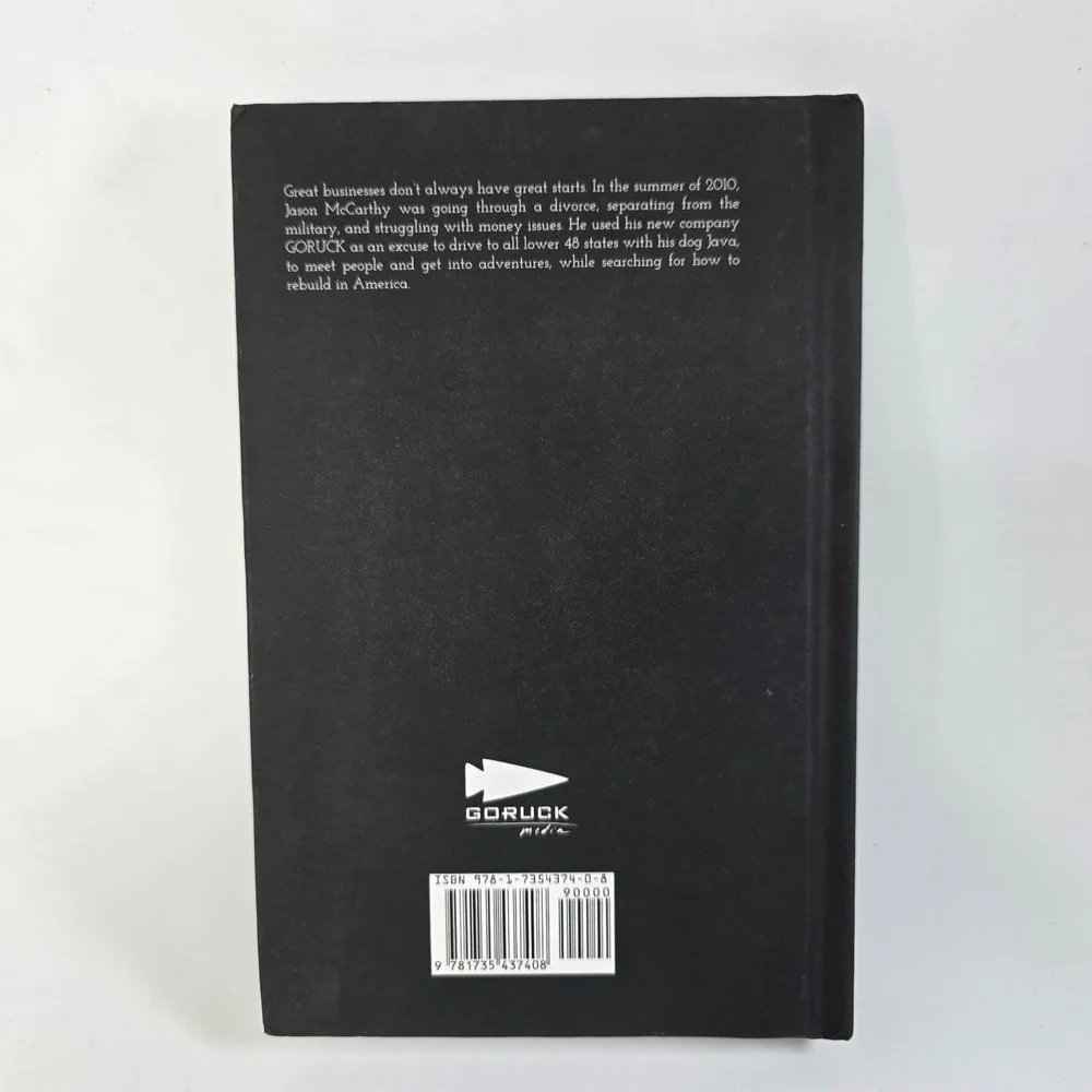 Jason McCarthy Signed & Numbered 1245/2020 How Not to Start a Backpack Company